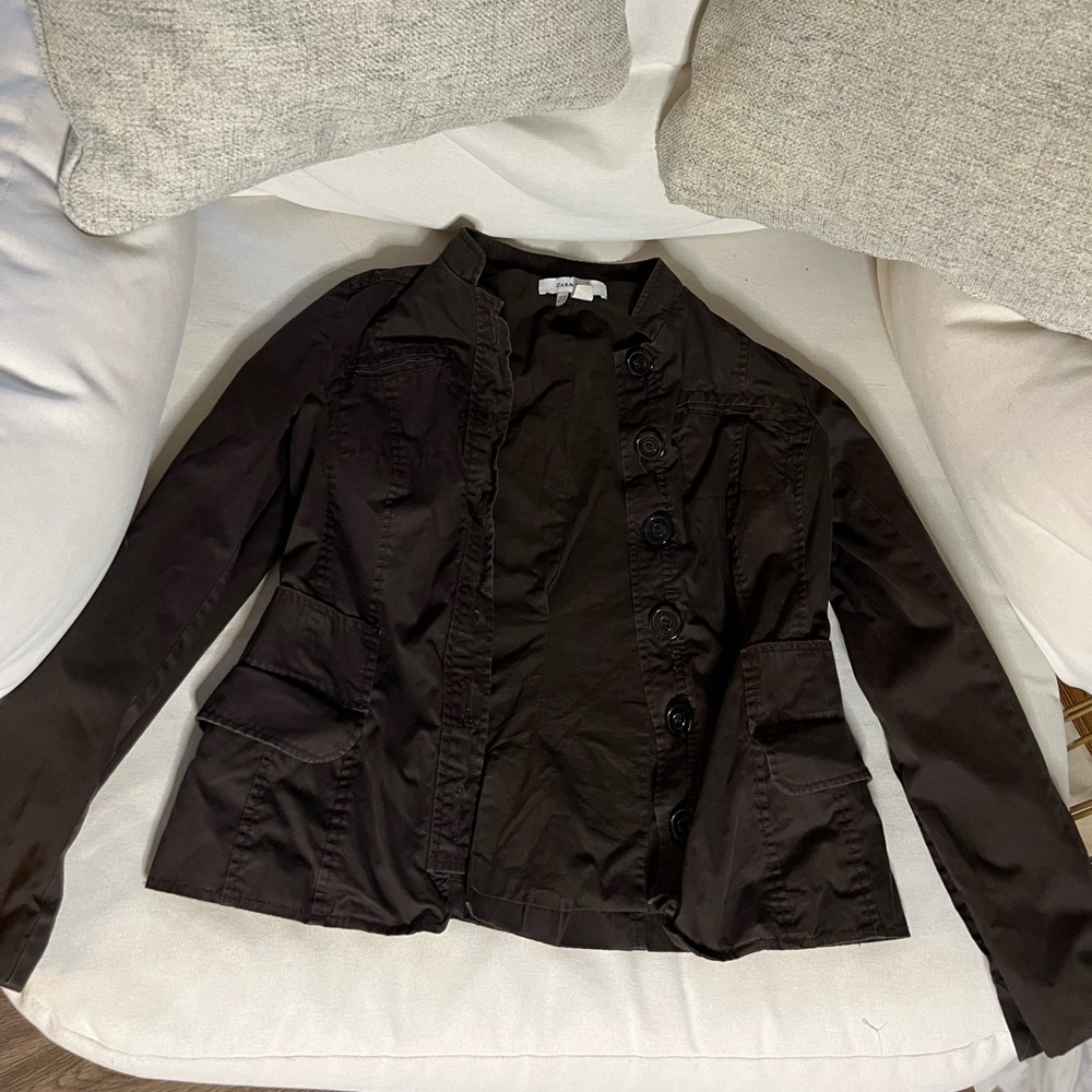 Zara Basic Women’s Brown Jacket